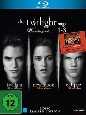 Die Twilight Saga 1-3: Twilight/New Moon/Eclipse  [Limited Edition]