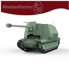 LaoYao 1:700 France FCM 36 PAK40 Tank Destroyer