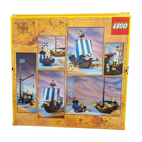 Unused LEGO Pirates 6274 Content Caribbean Clipper Open Box VTG 1989 LEGOLAND