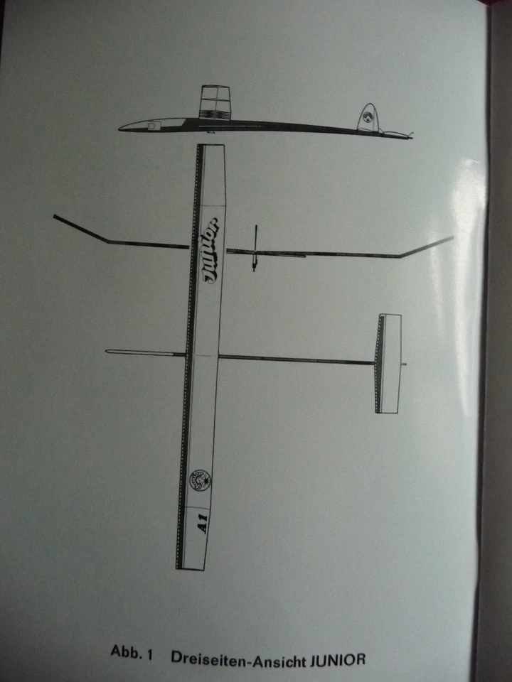 Bauanleitung und Stückliste von dem JUNIOR ( Graupner) - Bild 3 von 4
