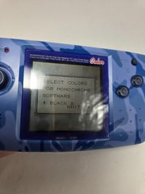 Neo Geo Pocket Color Slim Camouflage Blue - Tested Working Read