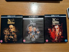 The Godfather 1, 2 & Coda The Death of Michael Corleone 4K UHD + Blu-ray Set