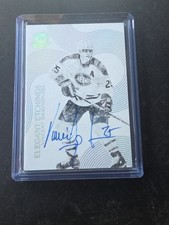 2024-25 UD The Cup Elegant Etchings Auto Vincent Damphousse