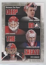 2010 ITG Between the Pipes Deep in Crease Jimmy Howard Chris Osgood #DC-11 0h1