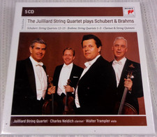 Juilliard String Quartet Plays Schubert Brahms CD, Oct-2012, Sony Excellent