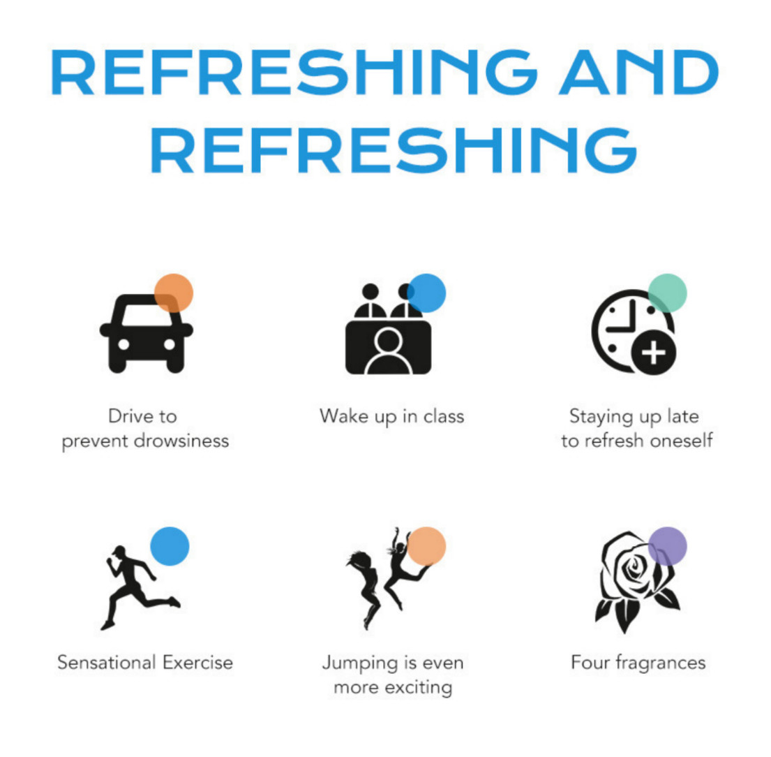 Nasal Stick 8 Pack | Enhance Breathing + Boost Focus | Breathe Vapor HANBOLI USA