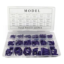 225PC/Boxed For Excavator parts Nitrile rubber O-rings Repair kit