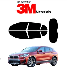 Precut Window Tint Kit For BMW X2 Suv 18-22 Color Stable Ceramic Made With 3M