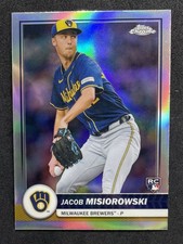 2026 Topps Series 1 Jacob Misiorowski RC Chrome Refractor Flagship Exclusive #33
