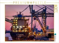 Calvendo Puzzle Neustadt Harbor, Bremen | 1000 Pieces, Finished Size 25.2 × 18.9