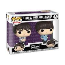 Funko Pop! Rocks: Oasis – Liam & Noel Gallagher 2 Pack - Figura in Vinile da Co