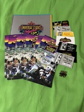 Lot Of Universal Studios Hollywood Cards, Pin, Park Maps & Souvenir Book 