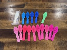 Vintage Barbie Other Doll Hair Brushes Combs Lot