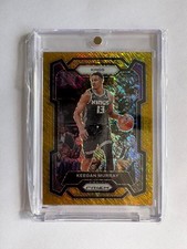 2023-24 Panini Prizm Keegan Murray Gold Shimmer FOTL #7 /10