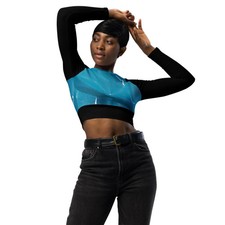 FleX Long-sleeve Crop Top
