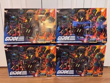 GI JOE CLASSIFIED COBRA VIPER OFFICER & VIPER 3 PACK - 4 BOXES - 12 FIGURES MIB