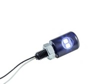 LED-Kennzeichenbeleuchtung Byte schwarz E-gepr&uuml;ft Motorrad Roller Nummernschild