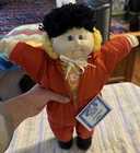 Cabbage Patch Soft sculpture 1989 toddler boy Quartz Edition 16 Inch ❤️