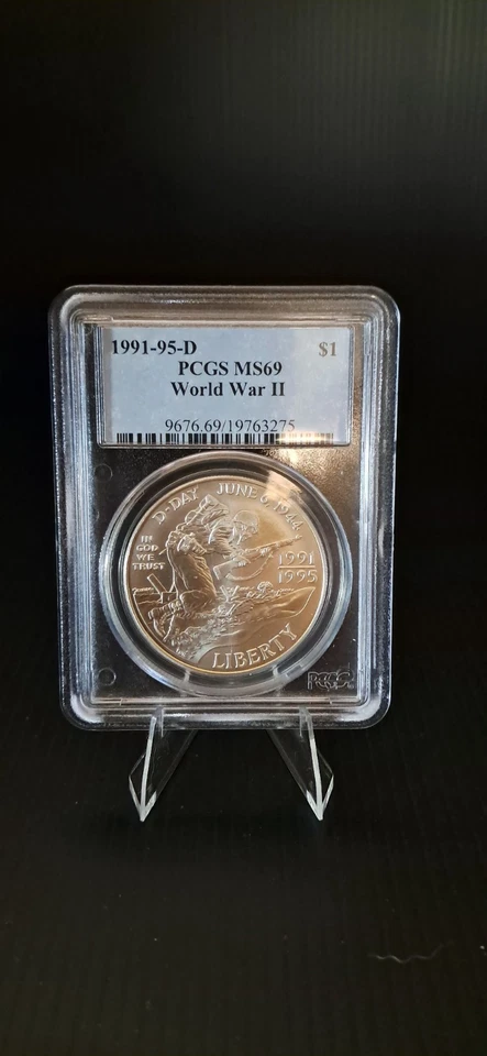 1991-95 D World War 2 MS69 - Image 2 of 3