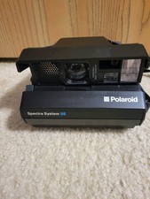 Vintage Polaroid Spectra System SE Auto Focus Instant Film Black Untested