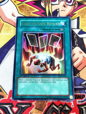 Karte der sicheren Rückkehr lon-029 1. Auflage (VLP) Ultra Rare Yu-Gi-Oh!