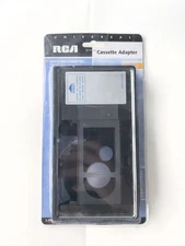 NIB RCA Video Cassette Adapter to Play VHS-C Video Tapes