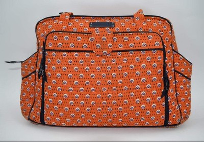 Vera Bradley Make-a-Change Diaper Bag in ''Rio: Rosie Orange'' Pattern