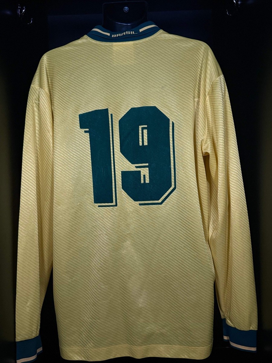 1994-1996 Brazil (CBF) HOME Kit Soccer Umbro XL Authentic | eBay