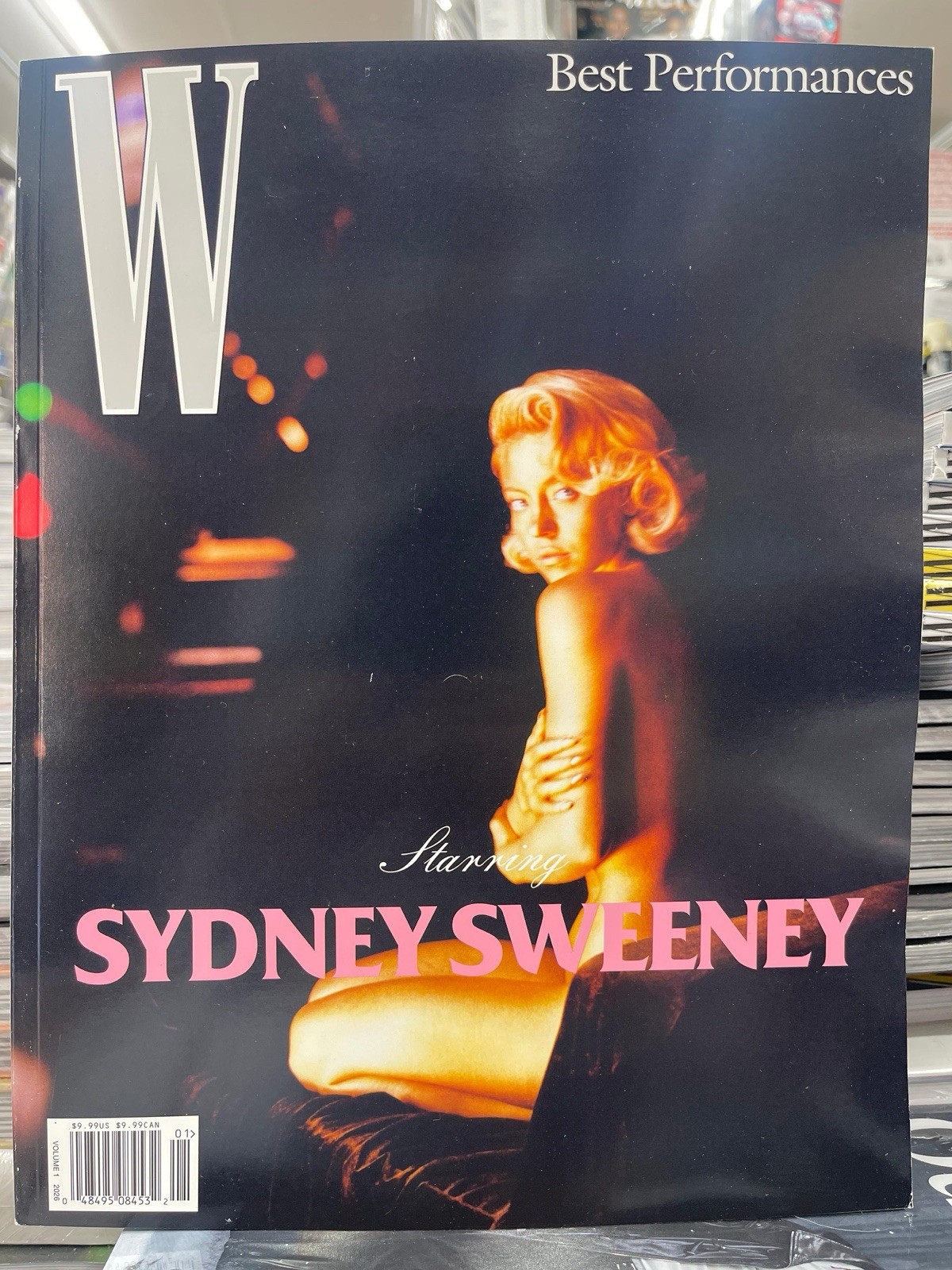 W MAGAZINE-VOLUME 1, 2026-BEST PERFORMANCE ISSUE-SYDNEY SWEENEY-Brand New