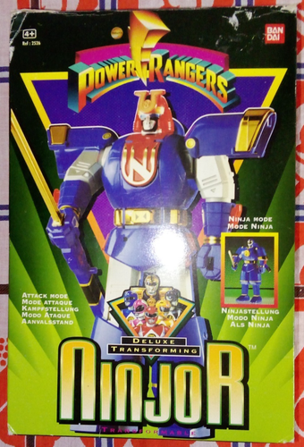 Mighty Morphin Power Rangers Deluxe Transforming Ninjor BanDai 2526 -