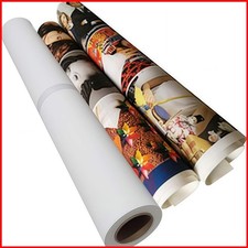 STAND-HOO Polyester 24"x40ft Waterproof Matte Inkjet Canvas Roll for Art Oil