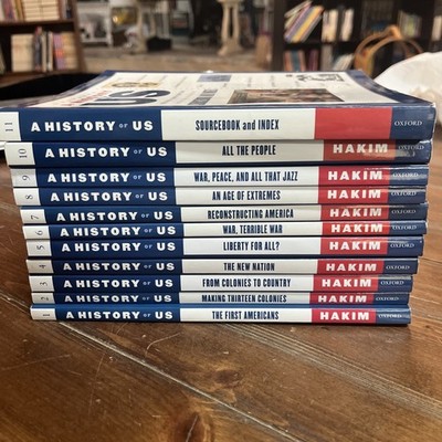 A History Of Us Hakim OXFORD Revised 3rd Edition Complete Matched Set 1-11 Lot