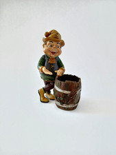 Vintage Sammelfigur Gnom Loofie mit Fass The ...