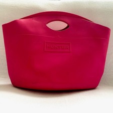 Hunter By Target Large Pink Rubber Tote Shopp...