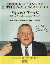 Bruce Hornsby SIGNED Spirit Trail 25th Anniversary Tour Concert Photo #1 COA
