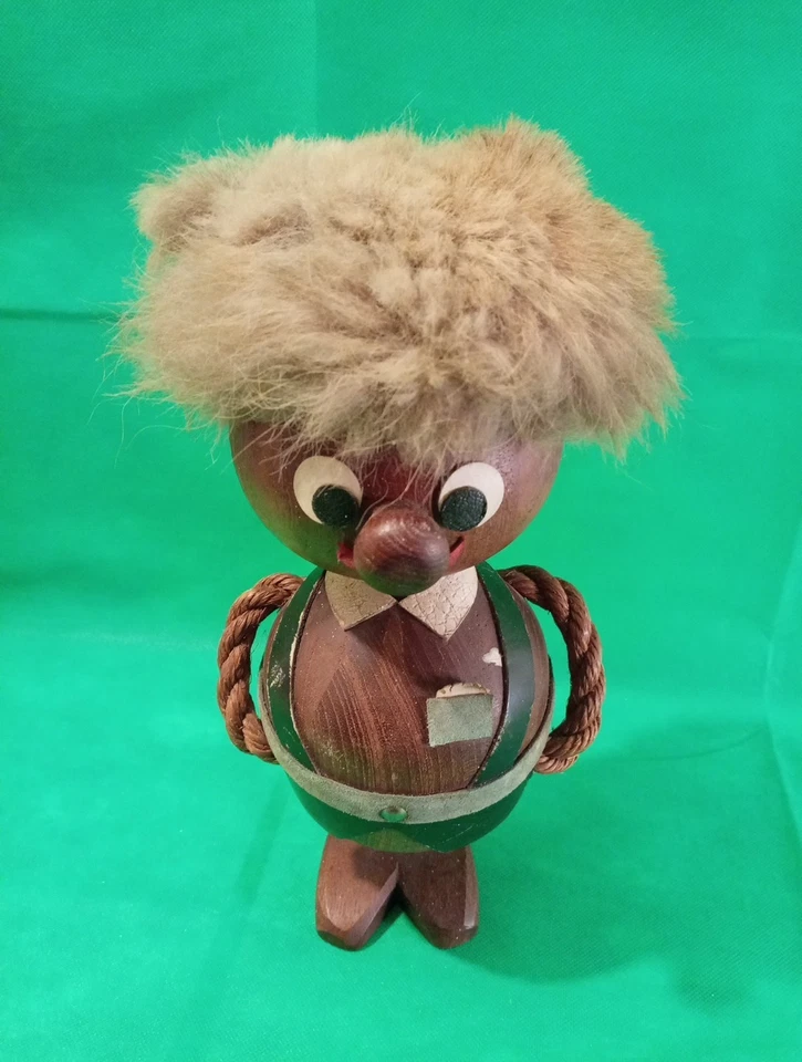 Редкая Находка Тик с Подписью ТРОЛЛЬ Датское Шведское Народное Искусство Тик Улла-Бритт Аллид 1960-е - Изображение 3 из 4