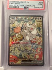 Cinccino ex 119/086 Me04: Chaos Rising Holo