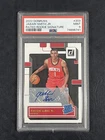 2022-23 Panini Donruss Rated Rookie Auto Jabari Smith Jr (RC) #203 PSA 9 Rockets