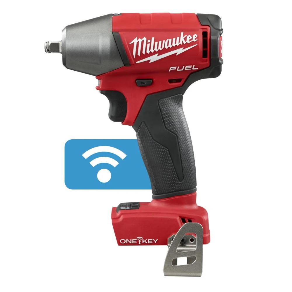 Топливный компактный гайковерт Milwaukee M18 Fuel 38 дюйма с фрикционным кольцом и 58590₽