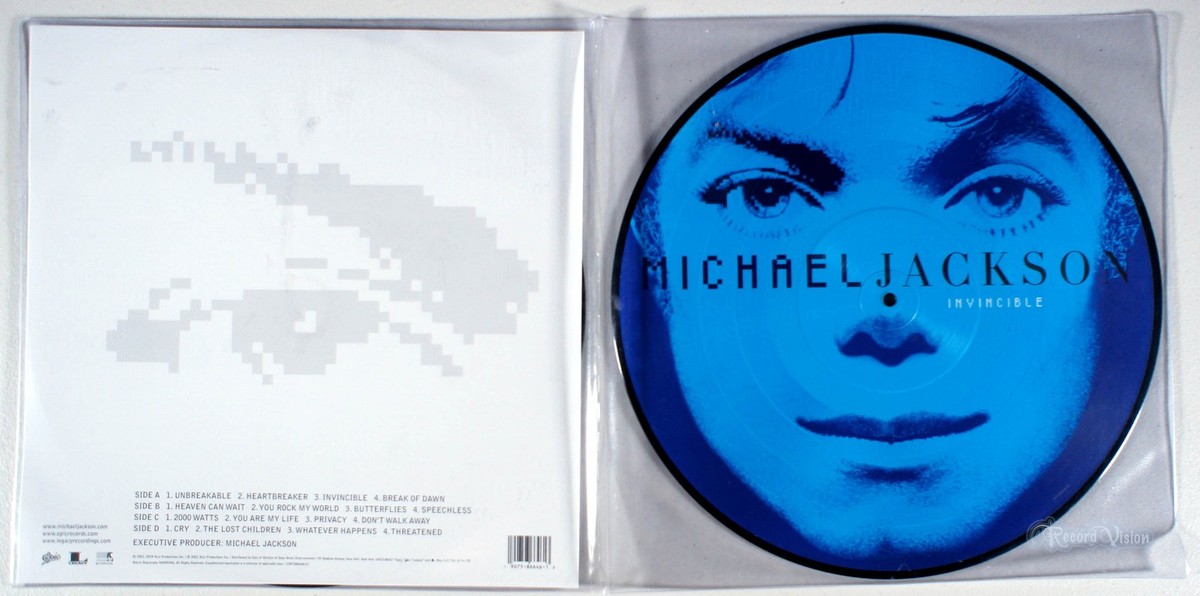MICHAEL JACKSON INVINCIBLE 2枚組LPレコード Michael Jackson Invincible 2LP (Picture Disc)