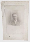 Post Civil  War Era Cabinet Card Photographic Studio Image Soldier? Cadet? CW**