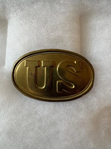 ORIGINAL CIVIL WAR U.S. OVAL BUCKLE - NON DUG