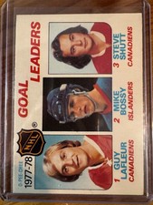 1978-79 O-Pee-Chee #63 Guy Lafleur/Mike Bossy/Shutt EXMT! Great Condition OPC