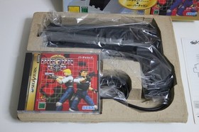 Sega Saturn Virtua Gun Controller HSS-0122 w/ Virtua Cop Special Bundle GS-9059
