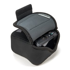 Small Camera Case Holster Sleeve by USA GEAR with Belt Loop