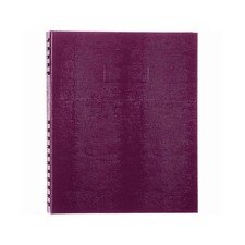 Rediform A10200RAS Notepro Notebook, 1-subject, Wide/legal Rule, Dark Raspberry