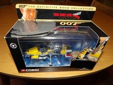 Corgi 2000 You Only Live Twice "Little Nellie" Gyrocopter 04601 James Bond 007