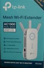 TP-Link AC1900 WiFi Extender RE550 , Covers Up to 2800 Sq.ft and 35 Devices