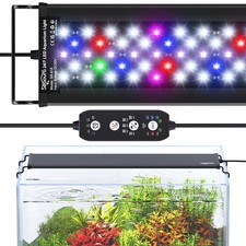 SEAOURA 24/7 Led Aquarium Light for Plants Growth-Full Spectrum, 18-24 Inch