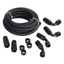 New Complete Assembled 6an Stainless Braided Cpe Fuel Hose Oil Fuel Gas Line New Complete Assembled 6an Stainless Braided Cpe Fuel Hose Oil Fuel Gas Line